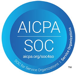AICPA SOC 2 for Service Organizations badge